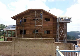 OSB板材房屋建造